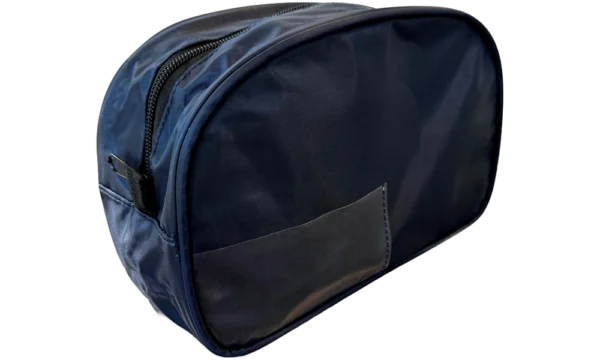Navy Blue Zipper Bag