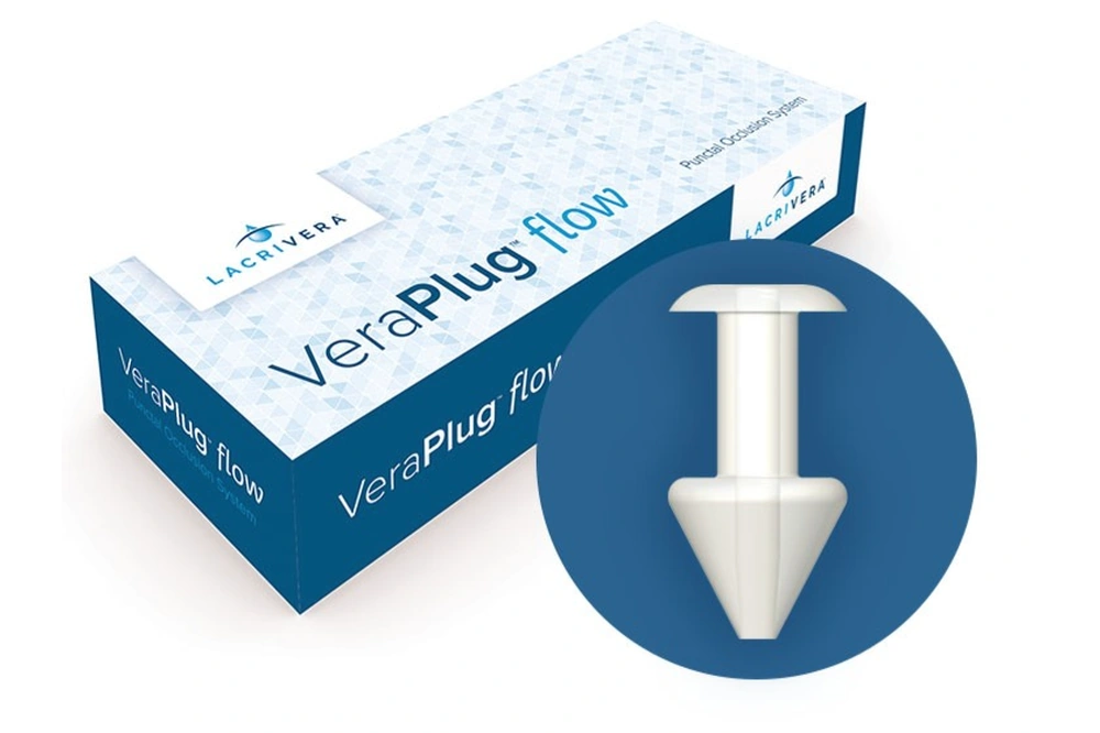 VeraPlug Flow Punctal Plug, Large, Sterile, Preloaded, 1 Pair/Box