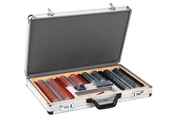 Optical Trial Lens Set with Metal Rims – 268 Pieces
