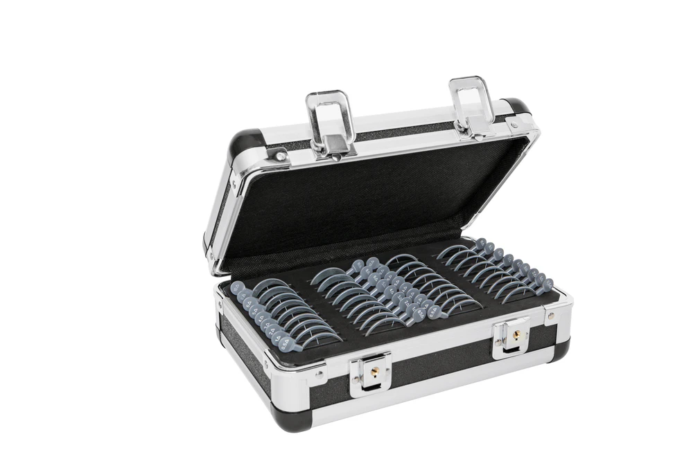 Prism Trial Lens Set with AR Coating & Metal Rims – 36 Pieces