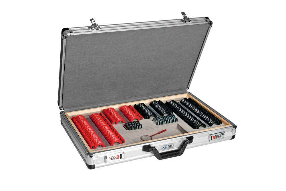 Optical Trial Lens Set with Plastic Rims – 260 Pieces