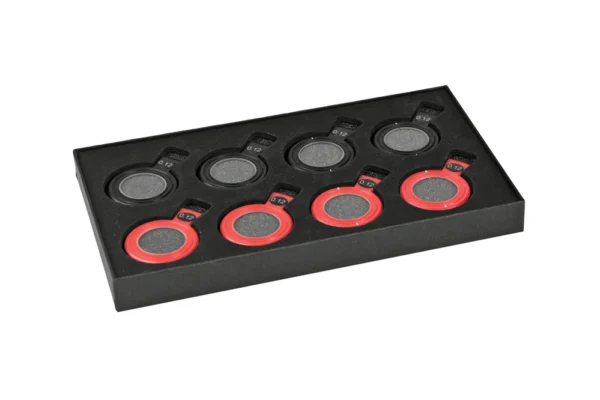 0.12 D Trial Lens Set with Plastic Rims – 8 Pieces