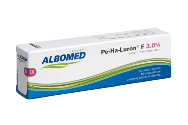 Pe-Ha-Luron F 3.0% Sodium Hyaluronate Ophthalmic Viscoelastic, 1.0 ml